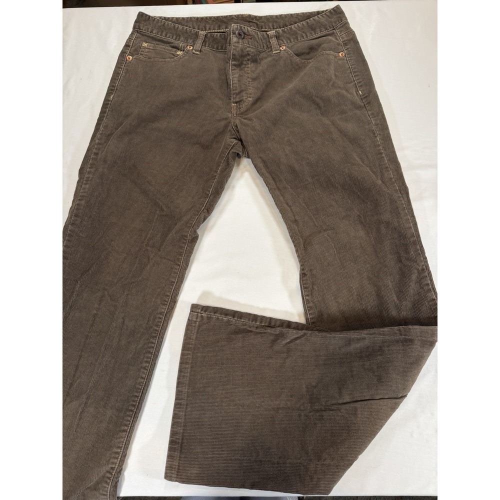 Polo Jeans Co Ralph Lauren Womens Sz 10 Brown Stretch Corduroy Bootcut  Y2K Pant